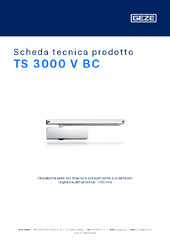 TS 3000 V BC Scheda tecnica prodotto IT