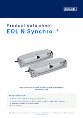 EOL N Synchro  * Product data sheet EN