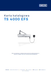 TS 4000 EFS Karta katalogowa PL