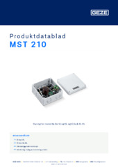 MST 210 Produktdatablad NB