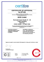 Certificate EN (54008)