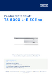 TS 5000 L-E ECline Produktdatenblatt DE