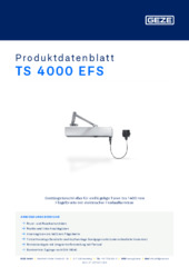 TS 4000 EFS Produktdatenblatt DE