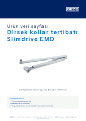 Dirsek kollar tertibatı Slimdrive EMD Ürün veri sayfası TR