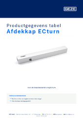 Afdekkap ECturn Productgegevens tabel NL
