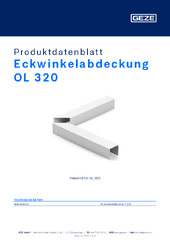 Eckwinkelabdeckung OL 320 Produktdatenblatt DE