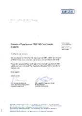 Type examination certificate EN (740615)