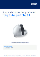 Tope de puerta 01 Ficha de datos del producto ES