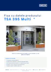 TSA 395 Multi  * Fișa cu datele produsului RO