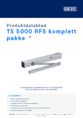 TS 5000 RFS komplett pakke  * Produktdatablad NB
