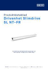 Drivenhet Slimdrive SL NT-FR Produktdatablad SV