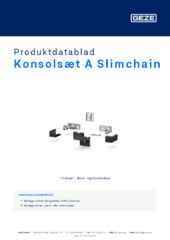 Konsolsæt A Slimchain Produktdatablad DA