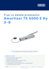 Amortizor TS 5000 E Hy 3-6 Fișa cu datele produsului RO