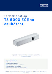 TS 5000 ECline csukótest Termék adatlap HU