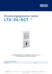 LTA-24-SCT  * Productgegevens tabel NL