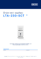 LTA-230-SCT  * Ürün veri sayfası TR