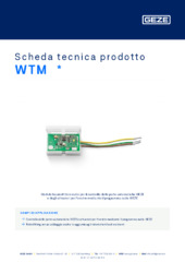 WTM  * Scheda tecnica prodotto IT