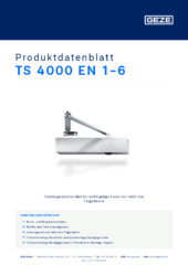 TS 4000 EN 1-6 Produktdatenblatt DE