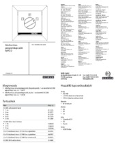 Szerelési útmutató HU (740076)