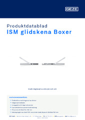 ISM glidskena Boxer Produktdatablad SV