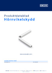 Hörnvikelskydd Produktdatablad SV