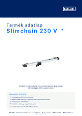 Slimchain 230 V  * Termék adatlap HU