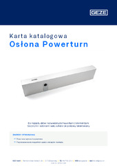 Osłona Powerturn Karta katalogowa PL