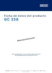 GC 338 Ficha de datos del producto ES
