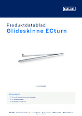 Glideskinne ECturn Produktdatablad NB