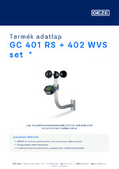 GC 401 RS + 402 WVS set  * Termék adatlap HU