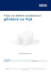 ghidare cu tijă Fișa cu datele produsului RO