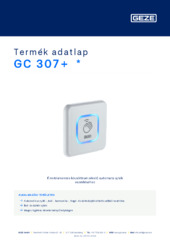 GC 307+  * Termék adatlap HU