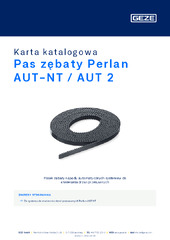 Pas zębaty Perlan AUT-NT / AUT 2 Karta katalogowa PL