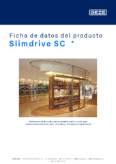 Slimdrive SC  * Ficha de datos del producto ES