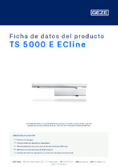 TS 5000 E ECline Ficha de datos del producto ES