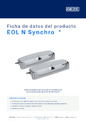 EOL N Synchro  * Ficha de datos del producto ES