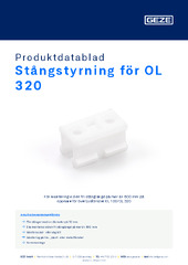 Stångstyrning för OL 320 Produktdatablad SV