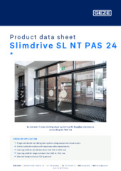 Slimdrive SL NT PAS 24  * Product data sheet EN