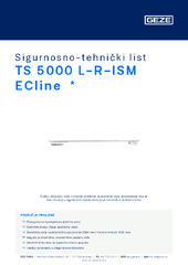TS 5000 L-R-ISM ECline  * Sigurnosno-tehnički list HR