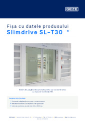 Slimdrive SL-T30  * Fișa cu datele produsului RO