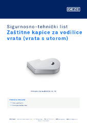 Zaštitne kapice za vodilice vrata (vrata s utorom) Sigurnosno-tehnički list HR