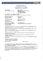 Declaration of incorporation DE EN FR (786782)