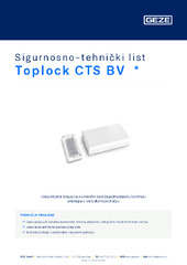 Toplock CTS BV  * Sigurnosno-tehnički list HR