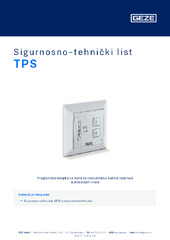 TPS Sigurnosno-tehnički list HR