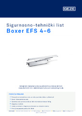 Boxer EFS 4-6 Sigurnosno-tehnički list HR