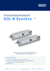 EOL N Synchro  * Produktdatenblatt DE