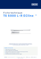 TS 5000 L-R ECline  * Fiche technique FR