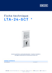 LTA-24-SCT  * Fiche technique FR