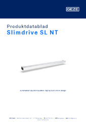 Slimdrive SL NT Produktdatablad SV