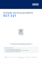 SCT 221 Scheda tecnica prodotto IT